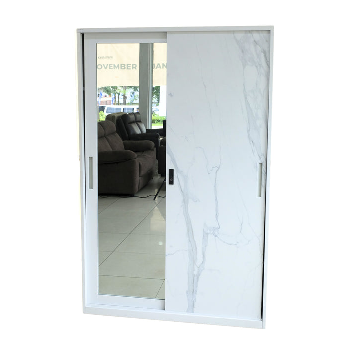 Lemari Pakaian Besi Sliding 120 DG014