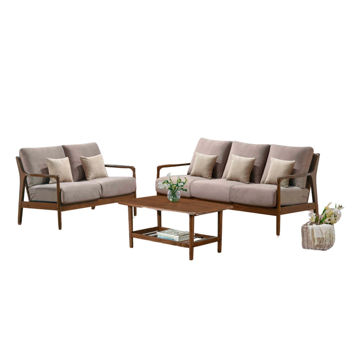 Sofa IT 3226 LC 321 Seater – Riely Taupe