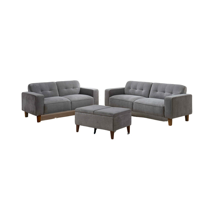 Sofa IT 3088 FC 32 Seater – Fabric Julian Grey