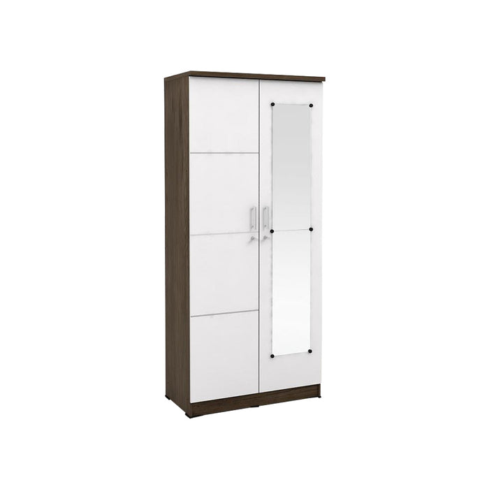 Lemari Pakaian Alba Baz 2 MNLT American Walnut