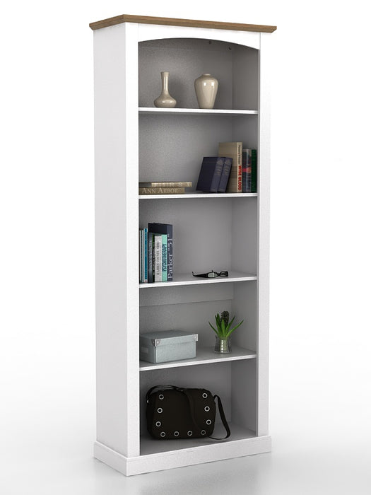 Rak Buku Arsenal Series BC 80 – White Yellow Oak