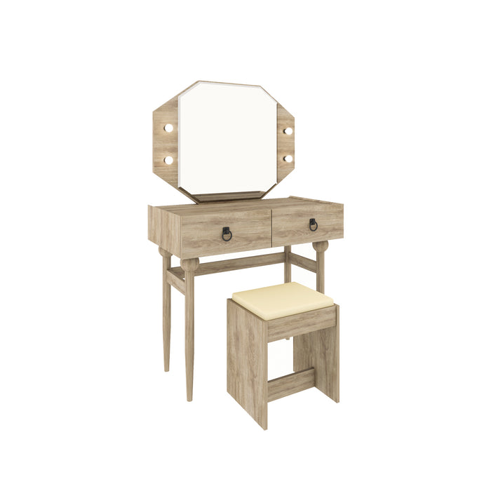 Meja Rias Baverly – Dakota Oak