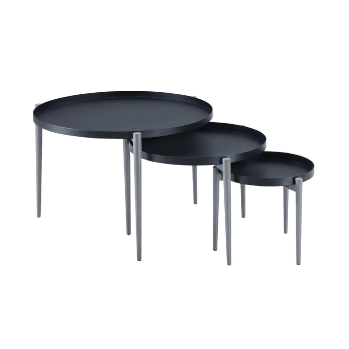 Meja Tamu Carlton 3in1 – Black