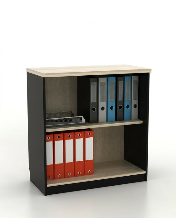 Kabinet Kantor Gunter 80 D Light Oak – Black