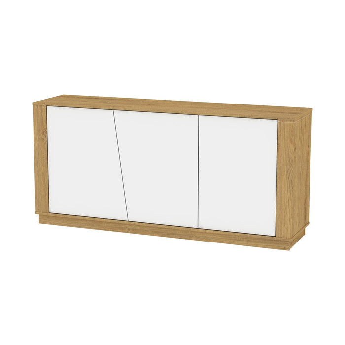 Bufet Jedi 3 Drawer – Beaufort Oak White