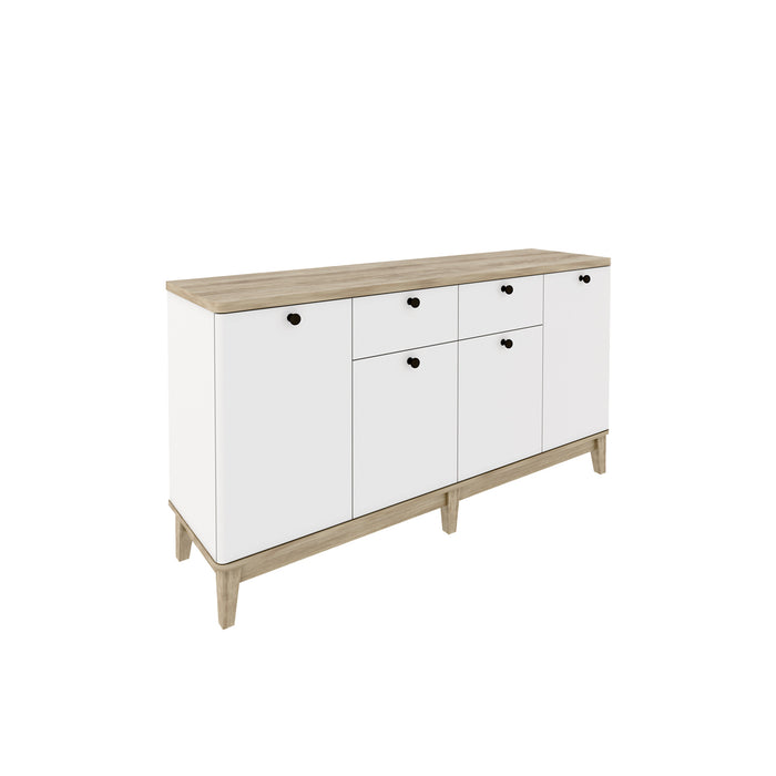 Bufet Kansas 150 Dakota Oak – White