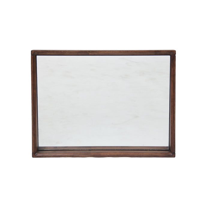 Kaca Solid Rubber Wood – Walnut