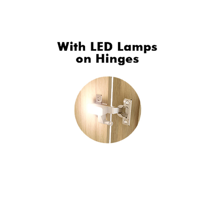 Lemari Pakaian Nava 3P Dakota Oak