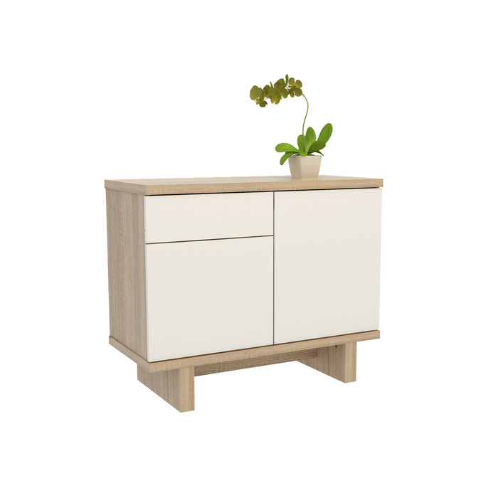 Bufet PF 91 SKV – Sonoma Oak White