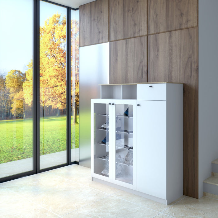 Rak Sepatu Alexis SR – White