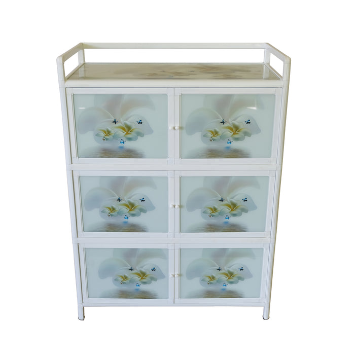 Kabinet Multifungsi 059 – White Flower