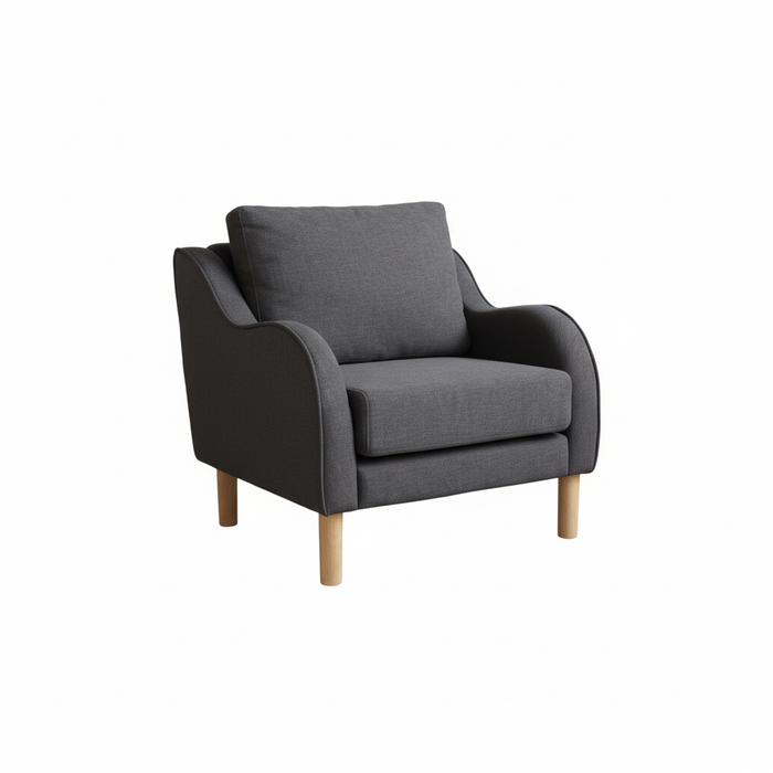 Sofa Dije 211 seater - Vienna Graphite