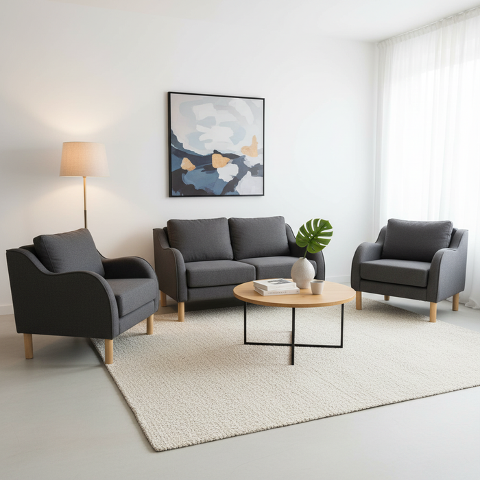 Sofa Dije 211 seater - Vienna Graphite