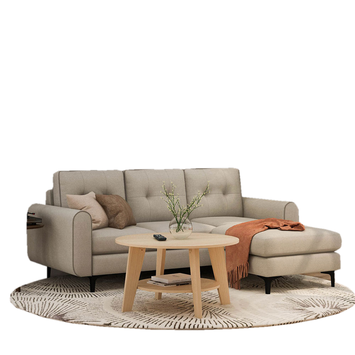 Sofa Corner Gento SFC - Light Beige